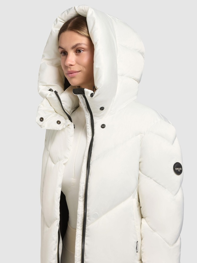 khujo Winterjacke »Olsa2« mit Kapuze Gefütterte Steppjacke mit Kapuze
