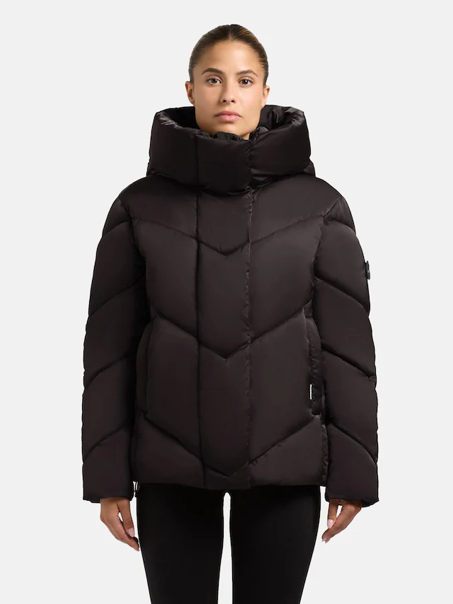 khujo Winterjacke »Olsa2« mit Kapuze Gefütterte Steppjacke mit Kapuze
