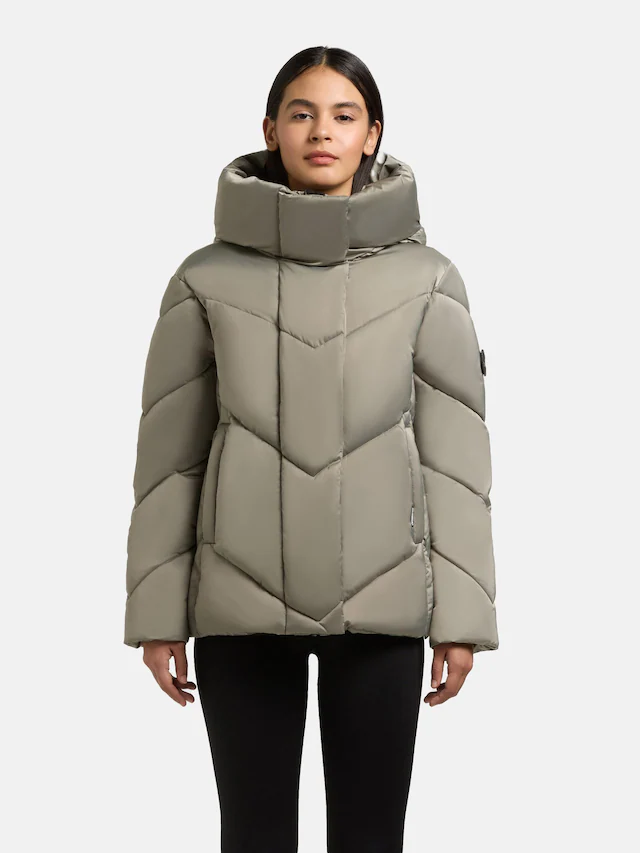 khujo Winterjacke »Olsa2« mit Kapuze Gefütterte Steppjacke mit Kapuze