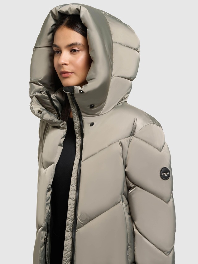 khujo Winterjacke »Olsa2« mit Kapuze Gefütterte Steppjacke mit Kapuze