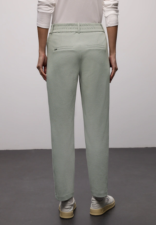 STREET ONE Stoffhose »Style Bonny« mit sportiven Tape Details