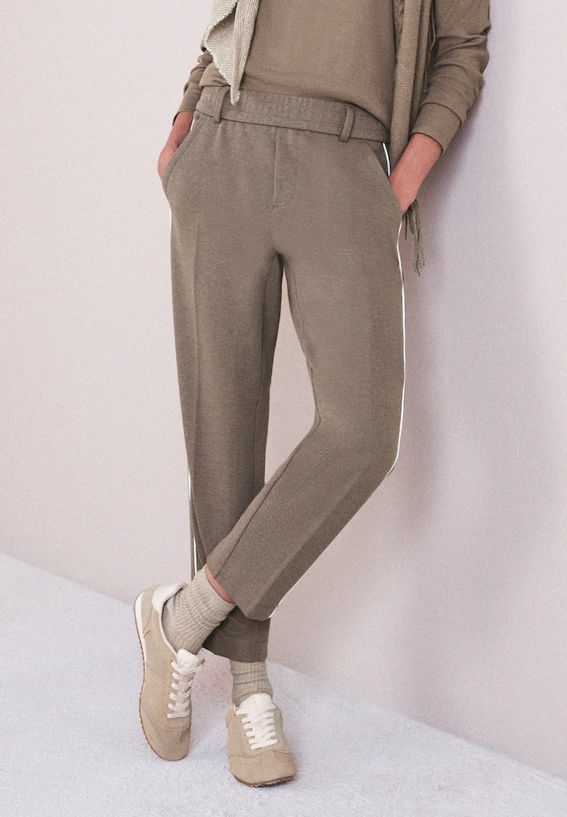 STREET ONE Stoffhose »Style Bonny« mit sportiven Tape Details