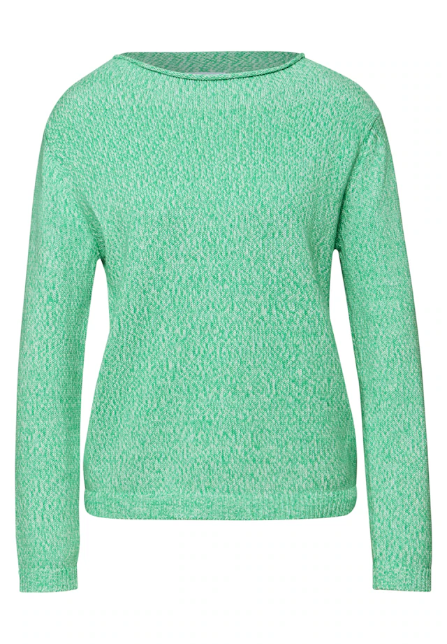STREET ONE Strickpullover aus reiner Baumwolle