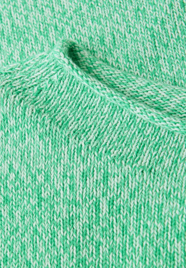 STREET ONE Strickpullover aus reiner Baumwolle