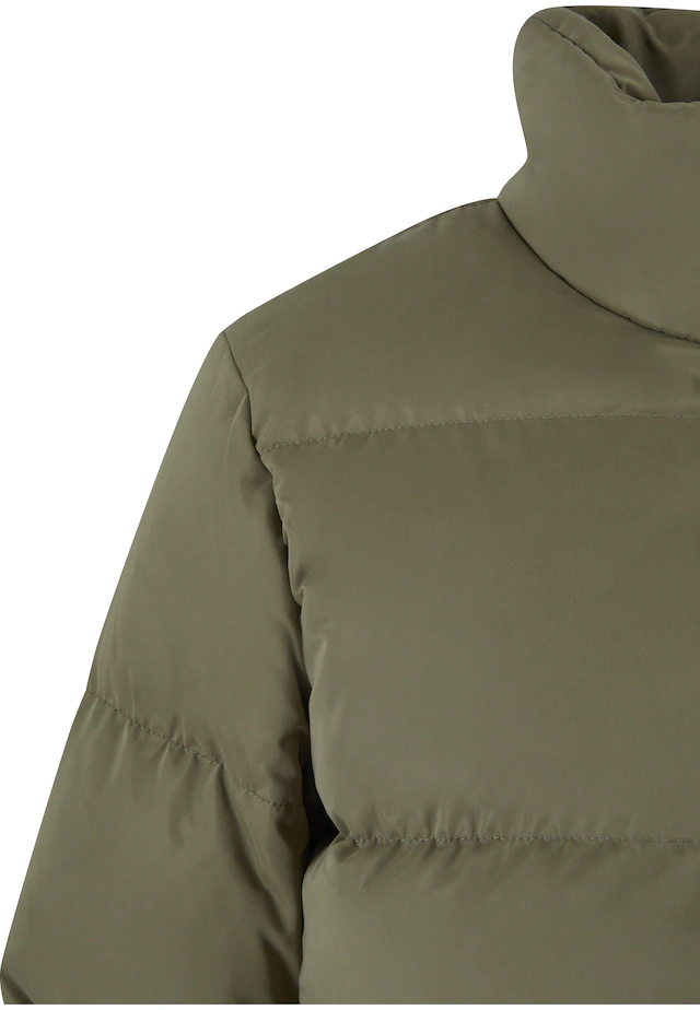 URBAN CLASSICS Winterjacke »Urban Classics Damen Ladies Short Peached Puffer Jacket« 1 Stk. tlg. ohne Kapuze