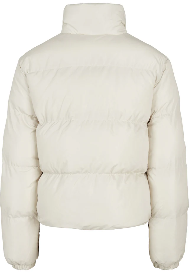 URBAN CLASSICS Winterjacke »Urban Classics Damen Ladies Short Peached Puffer Jacket« 1 Stk. tlg. ohne Kapuze