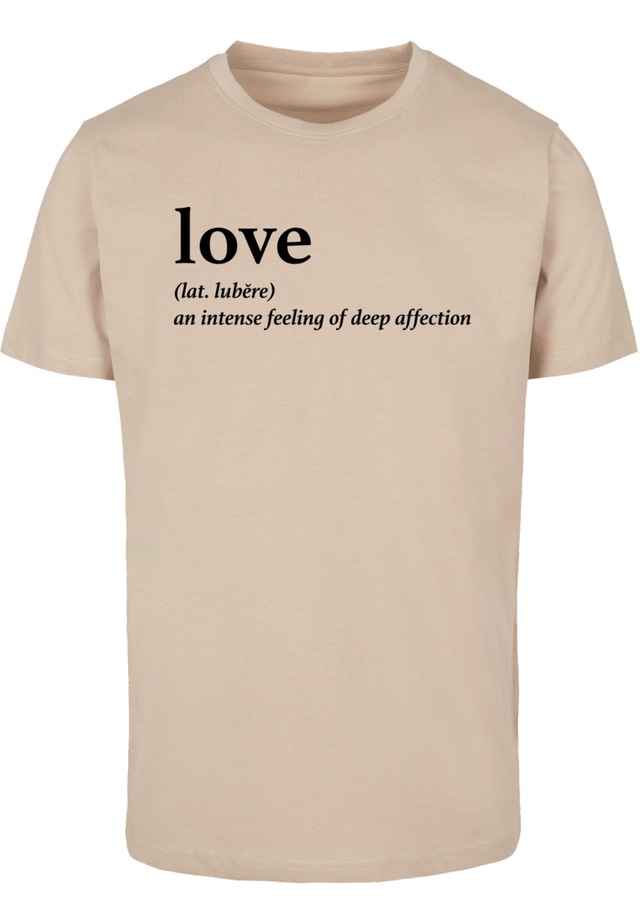 MisterTee T-Shirt »MisterTee Damen Love Definition T-Shirt Round Neck« 1 Stk.