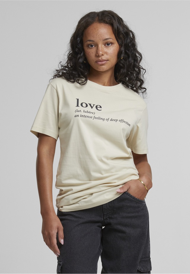 MisterTee T-Shirt »MisterTee Damen Love Definition T-Shirt Round Neck« 1 Stk.