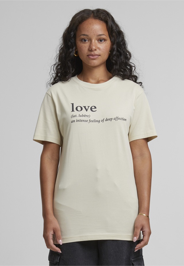 MisterTee T-Shirt »MisterTee Damen Love Definition T-Shirt Round Neck« 1 Stk.