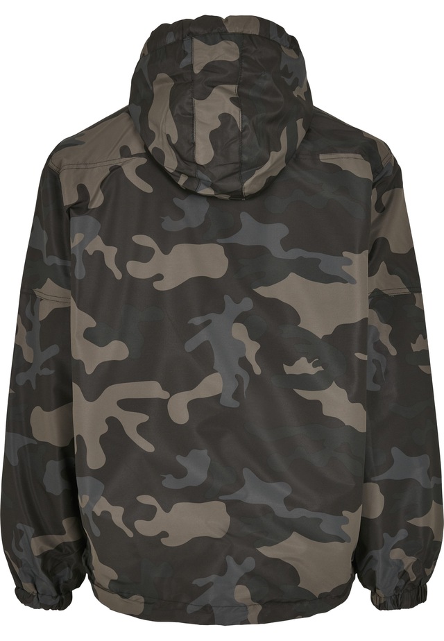 Brandit Allwetterjacke »Brandit Herren Summer Pull Over Jacket« 1 Stk. tlg. mit Kapuze