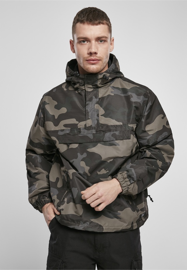Brandit Allwetterjacke »Brandit Herren Summer Pull Over Jacket« 1 Stk. tlg. mit Kapuze