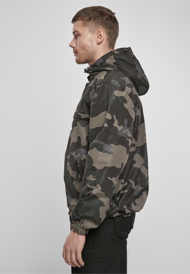 Brandit Allwetterjacke »Brandit Herren Summer Pull Over Jacket« 1 Stk. tlg. mit Kapuze