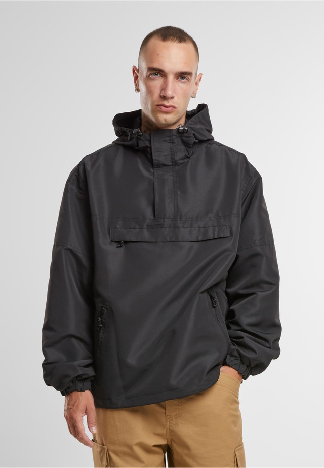 Brandit Allwetterjacke »Brandit Herren Summer Pull Over Jacket« 1 Stk. tlg. mit Kapuze