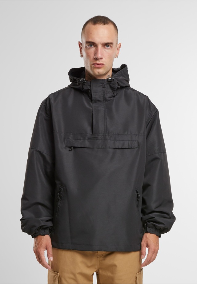Brandit Allwetterjacke »Brandit Herren Summer Pull Over Jacket« 1 Stk. tlg. mit Kapuze