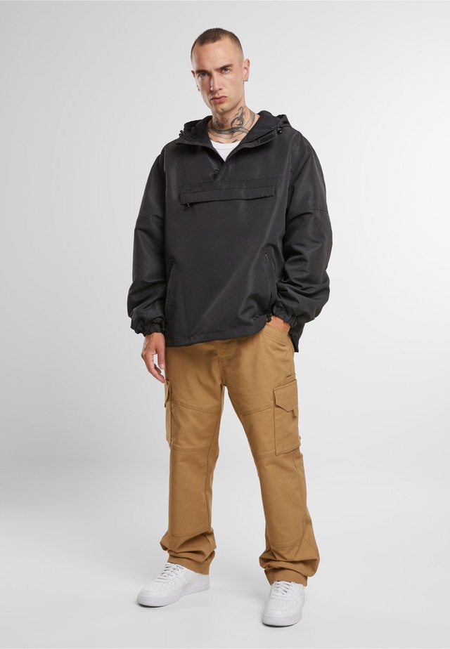 Brandit Allwetterjacke »Brandit Herren Summer Pull Over Jacket« 1 Stk. tlg. mit Kapuze