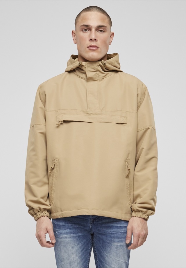 Brandit Allwetterjacke »Brandit Herren Summer Pull Over Jacket« 1 Stk. tlg. mit Kapuze