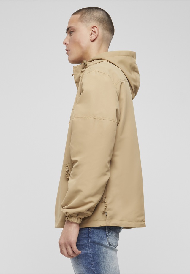 Brandit Allwetterjacke »Brandit Herren Summer Pull Over Jacket« 1 Stk. tlg. mit Kapuze