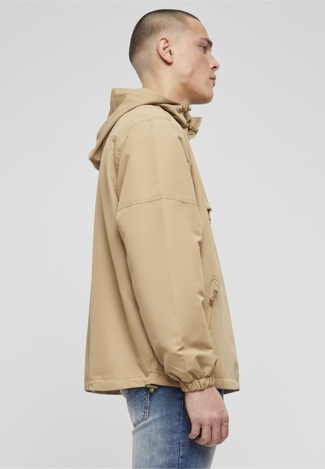 Brandit Allwetterjacke »Brandit Herren Summer Pull Over Jacket« 1 Stk. tlg. mit Kapuze