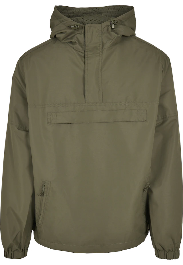 Brandit Allwetterjacke »Brandit Herren Summer Pull Over Jacket« 1 Stk. tlg. mit Kapuze