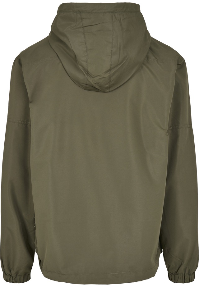 Brandit Allwetterjacke »Brandit Herren Summer Pull Over Jacket« 1 Stk. tlg. mit Kapuze