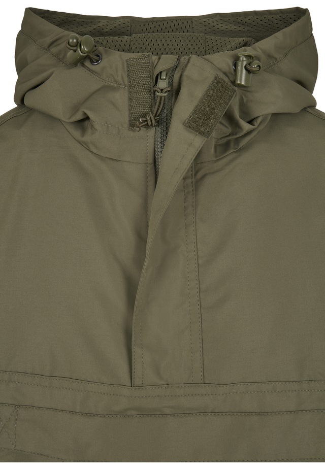 Brandit Allwetterjacke »Brandit Herren Summer Pull Over Jacket« 1 Stk. tlg. mit Kapuze