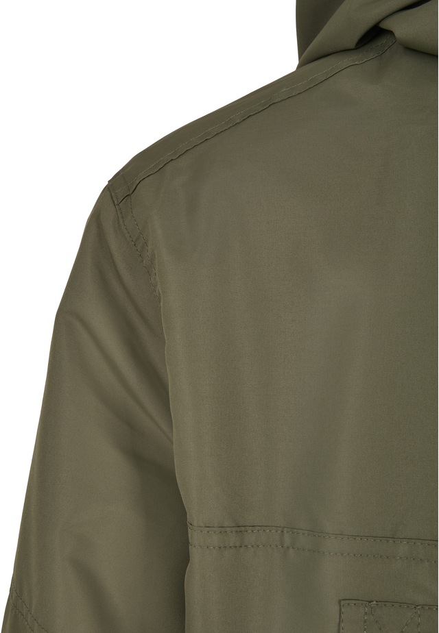 Brandit Allwetterjacke »Brandit Herren Summer Pull Over Jacket« 1 Stk. tlg. mit Kapuze