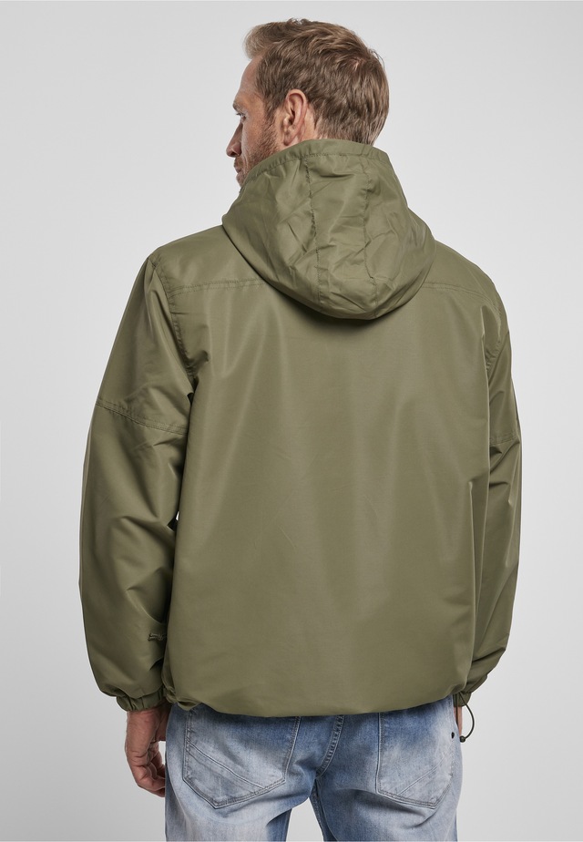 Brandit Allwetterjacke »Brandit Herren Summer Pull Over Jacket« 1 Stk. tlg. mit Kapuze