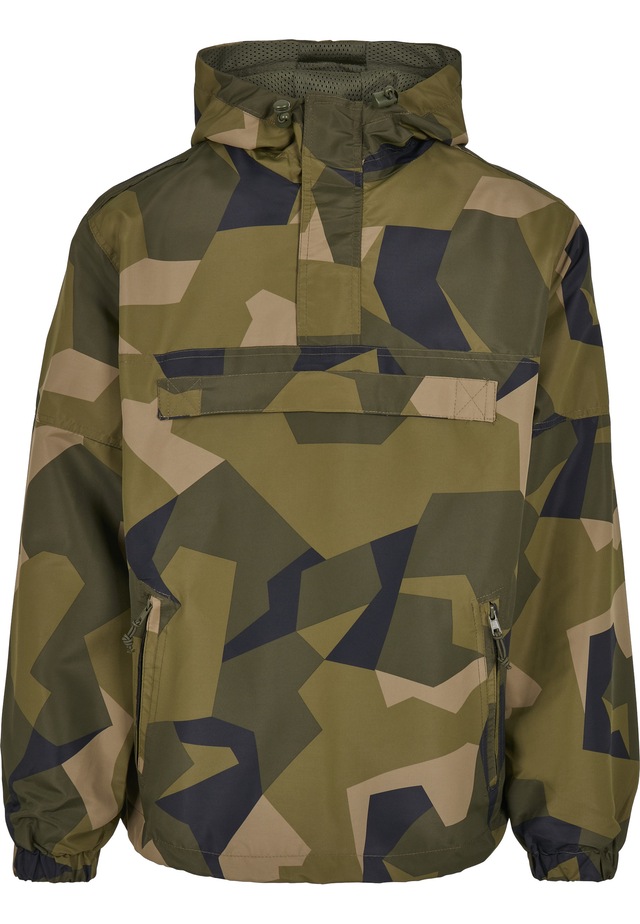 Brandit Allwetterjacke »Brandit Herren Summer Pull Over Jacket« 1 Stk. tlg. mit Kapuze