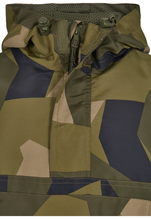 Brandit Allwetterjacke »Brandit Herren Summer Pull Over Jacket« 1 Stk. tlg. mit Kapuze