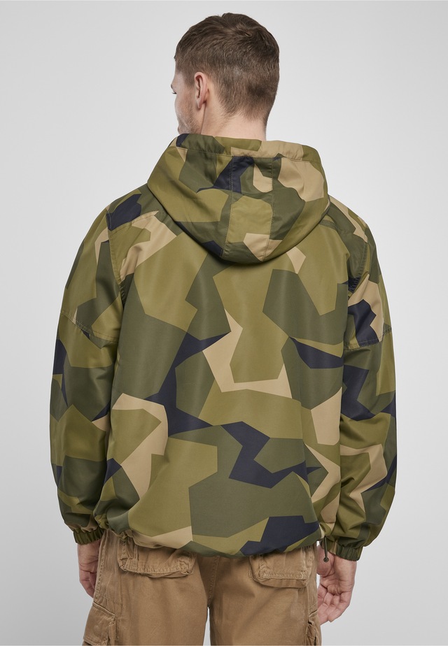 Brandit Allwetterjacke »Brandit Herren Summer Pull Over Jacket« 1 Stk. tlg. mit Kapuze