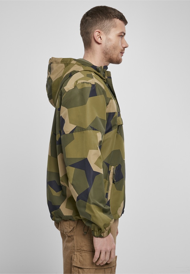 Brandit Allwetterjacke »Brandit Herren Summer Pull Over Jacket« 1 Stk. tlg. mit Kapuze