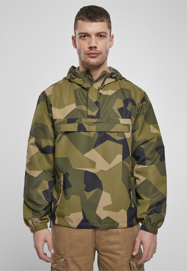 Brandit Allwetterjacke »Brandit Herren Summer Pull Over Jacket« 1 Stk. tlg. mit Kapuze