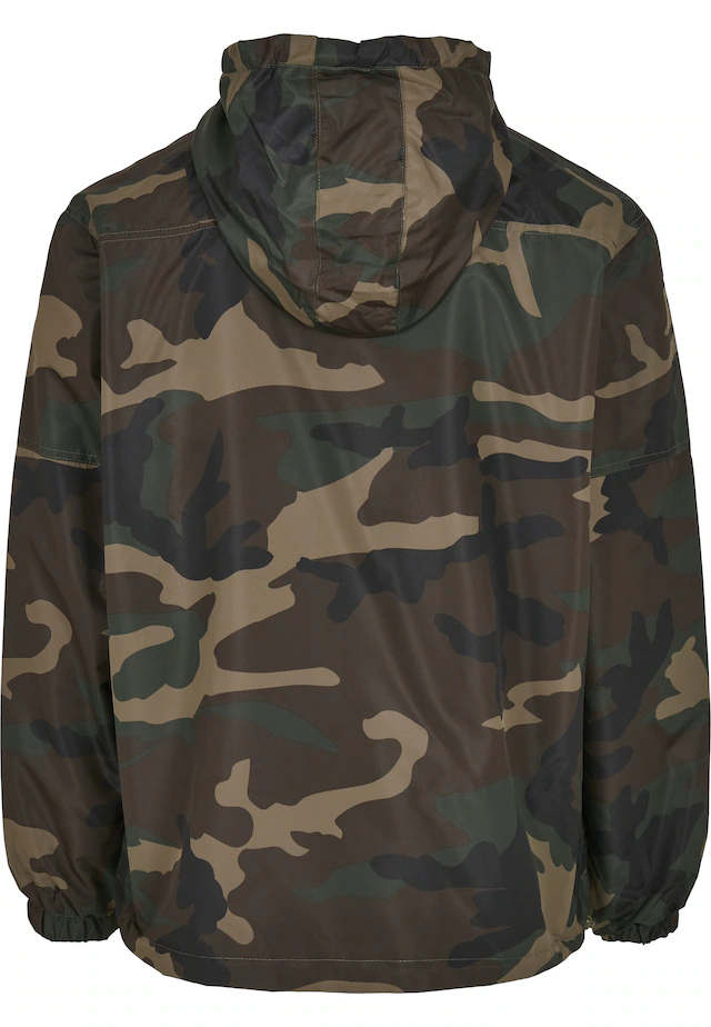 Brandit Allwetterjacke »Brandit Herren Summer Pull Over Jacket« 1 Stk. tlg. mit Kapuze
