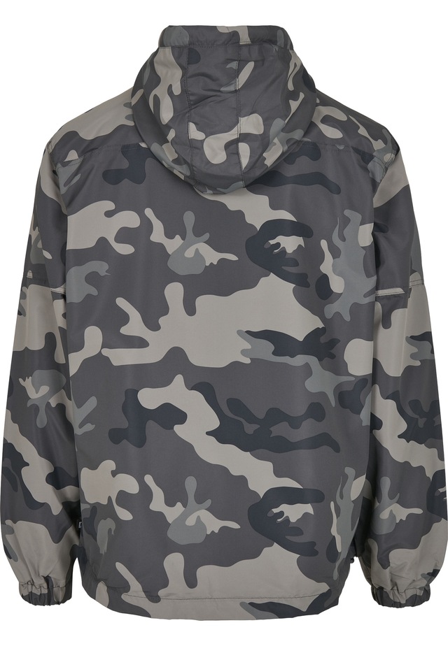 Brandit Allwetterjacke »Brandit Herren Summer Pull Over Jacket« 1 Stk. tlg. mit Kapuze