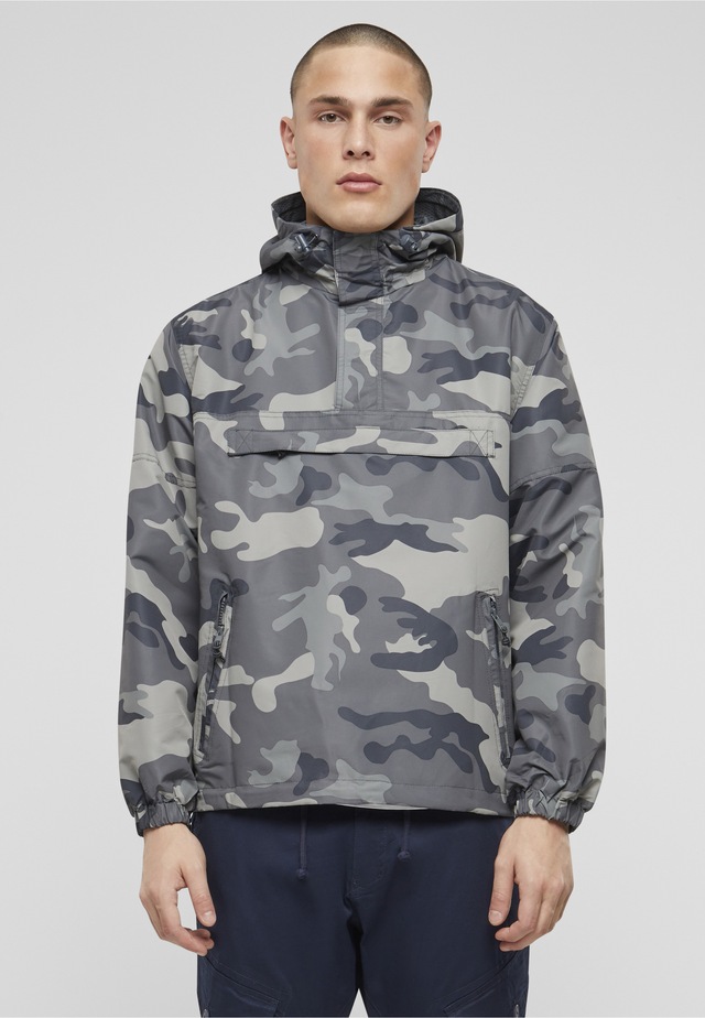 Brandit Allwetterjacke »Brandit Herren Summer Pull Over Jacket« 1 Stk. tlg. mit Kapuze
