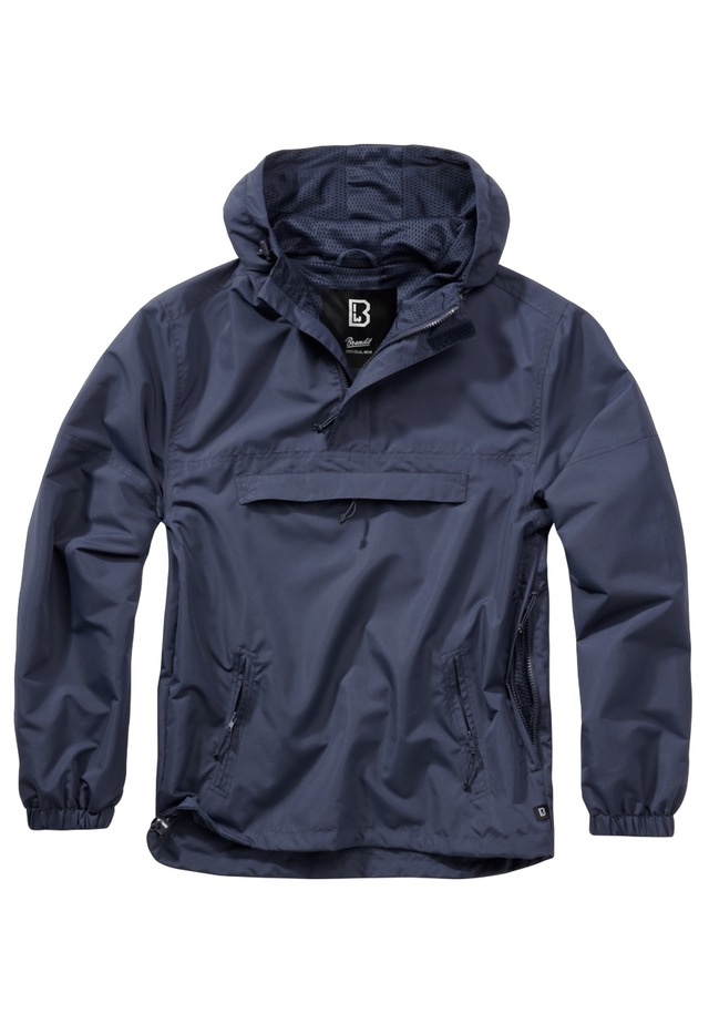 Brandit Allwetterjacke »Brandit Herren Summer Pull Over Jacket« 1 Stk. tlg. mit Kapuze