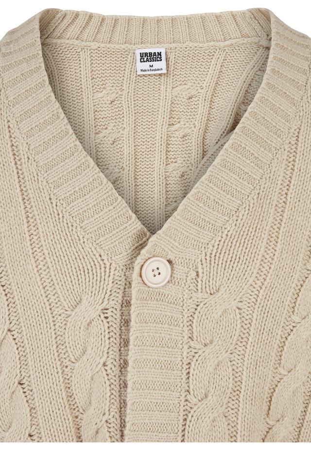 URBAN CLASSICS Cardigan »Urban Classics Herren Boxy Cardigan« 1 Stk.