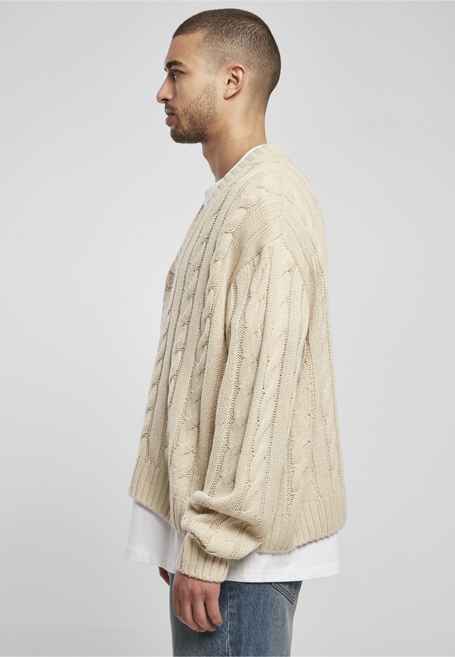 URBAN CLASSICS Cardigan »Urban Classics Herren Boxy Cardigan« 1 Stk.