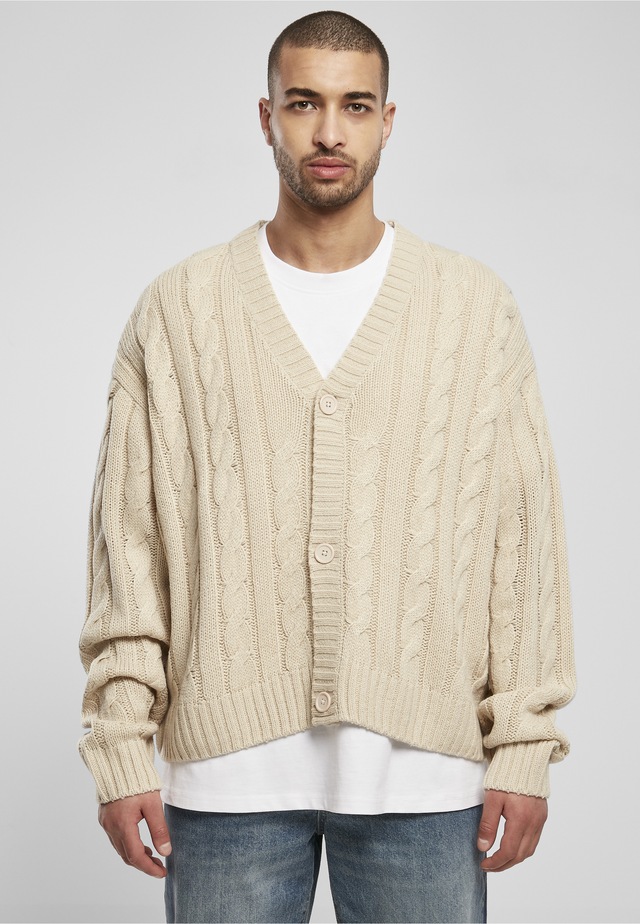 URBAN CLASSICS Cardigan »Urban Classics Herren Boxy Cardigan« 1 Stk.