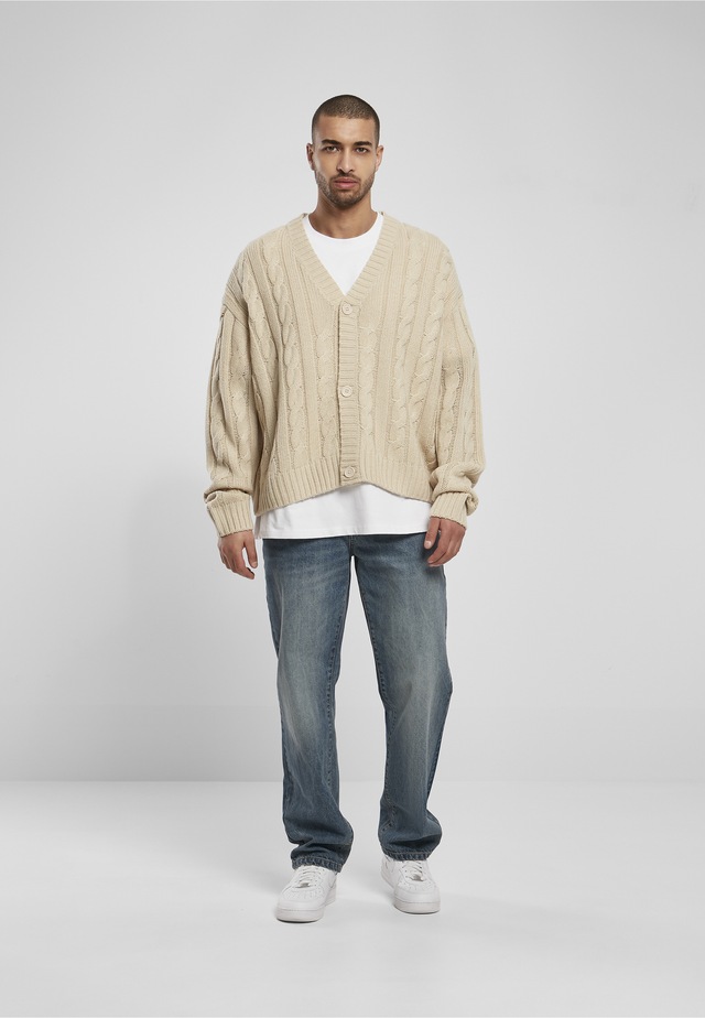 URBAN CLASSICS Cardigan »Urban Classics Herren Boxy Cardigan« 1 Stk.