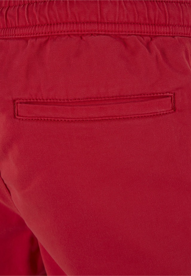 URBAN CLASSICS Stoffhose »Urban Classics Herren Stretch Twill Joggshorts«