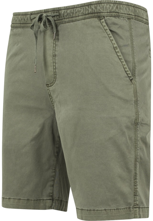 URBAN CLASSICS Stoffhose »Urban Classics Herren Stretch Twill Joggshorts«