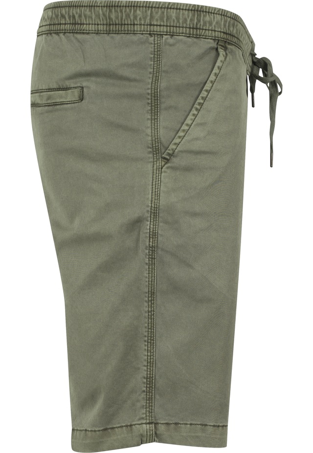 URBAN CLASSICS Stoffhose »Urban Classics Herren Stretch Twill Joggshorts«