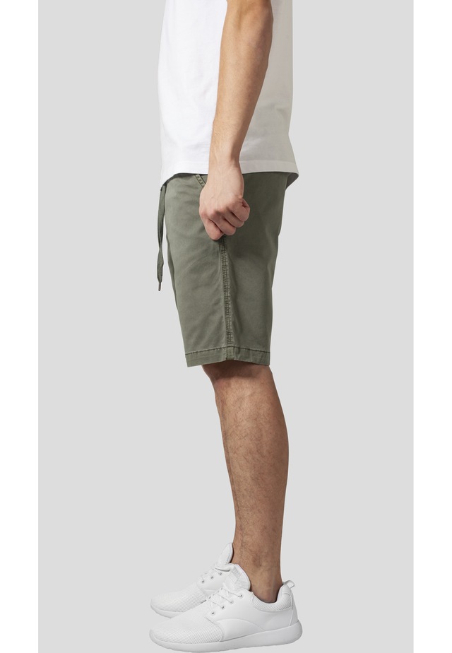 URBAN CLASSICS Stoffhose »Urban Classics Herren Stretch Twill Joggshorts«