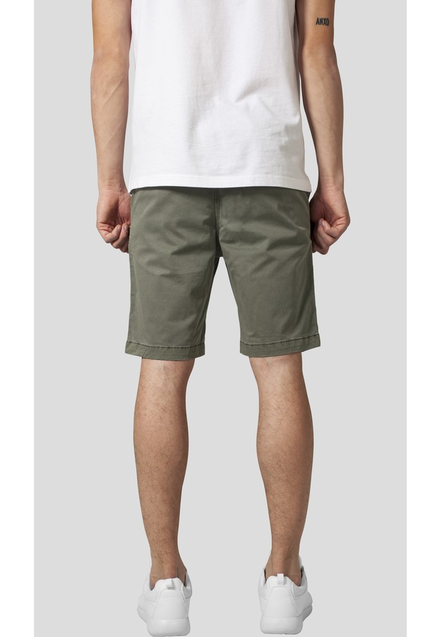 URBAN CLASSICS Stoffhose »Urban Classics Herren Stretch Twill Joggshorts«