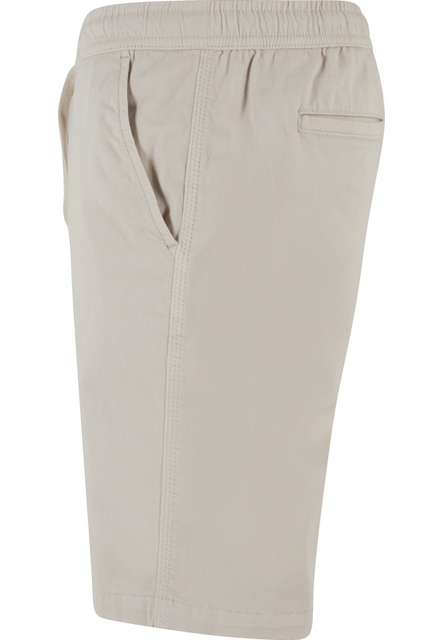URBAN CLASSICS Stoffhose »Urban Classics Herren Stretch Twill Joggshorts«