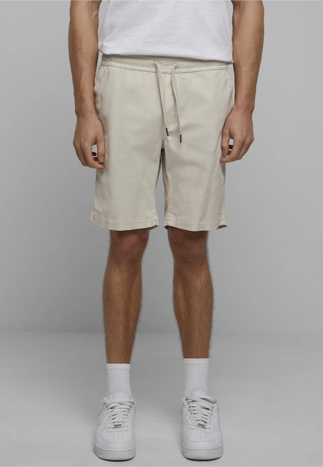 URBAN CLASSICS Stoffhose »Urban Classics Herren Stretch Twill Joggshorts«