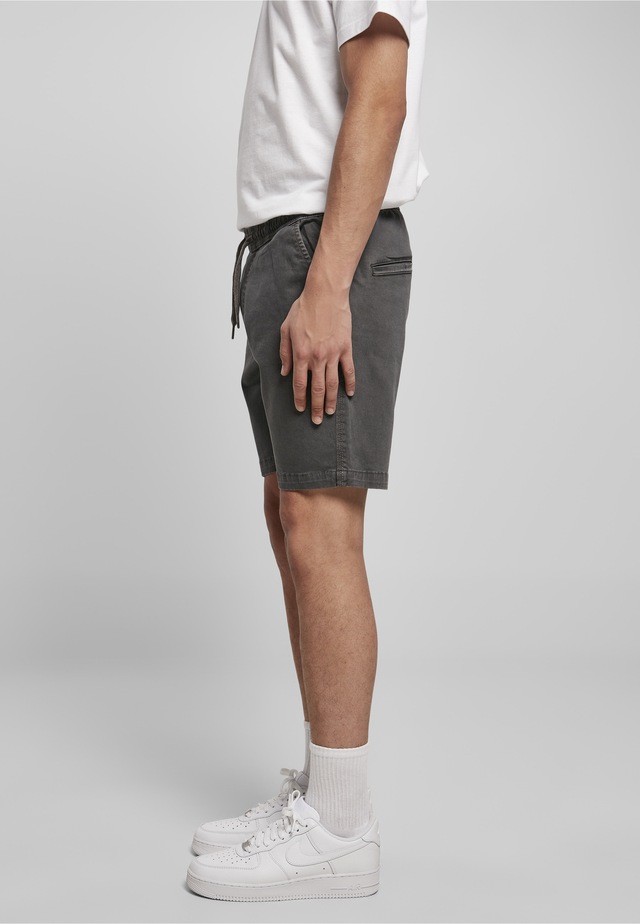 URBAN CLASSICS Stoffhose »Urban Classics Herren Stretch Twill Joggshorts«