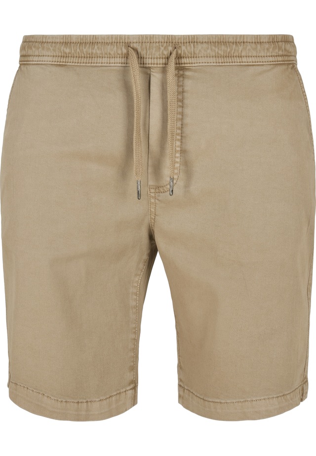 URBAN CLASSICS Stoffhose »Urban Classics Herren Stretch Twill Joggshorts«