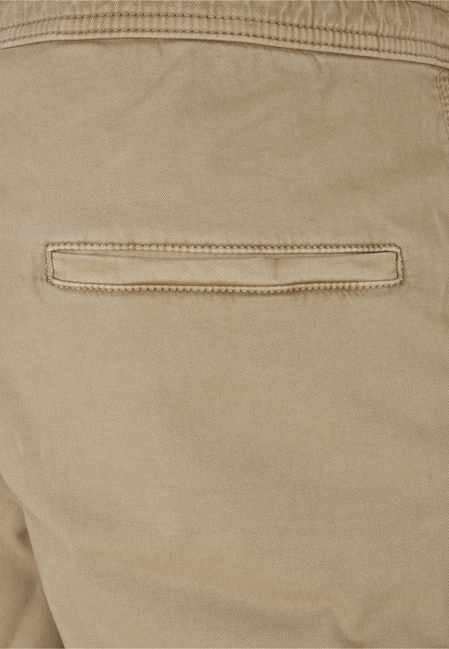 URBAN CLASSICS Stoffhose »Urban Classics Herren Stretch Twill Joggshorts«